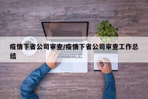 疫情下省公司审查/疫情下省公司审查工作总结